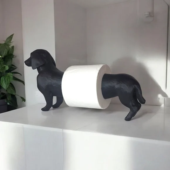 Weiner Dog Toilet Paper Holder! Dachshund - Picture 3 of 6